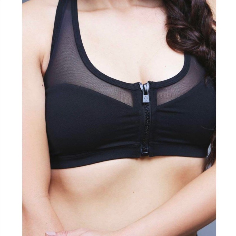 POP Flex Zipper Bra